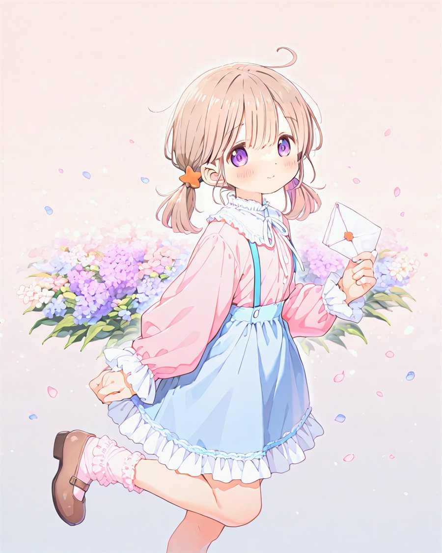花びらと、おてがみ